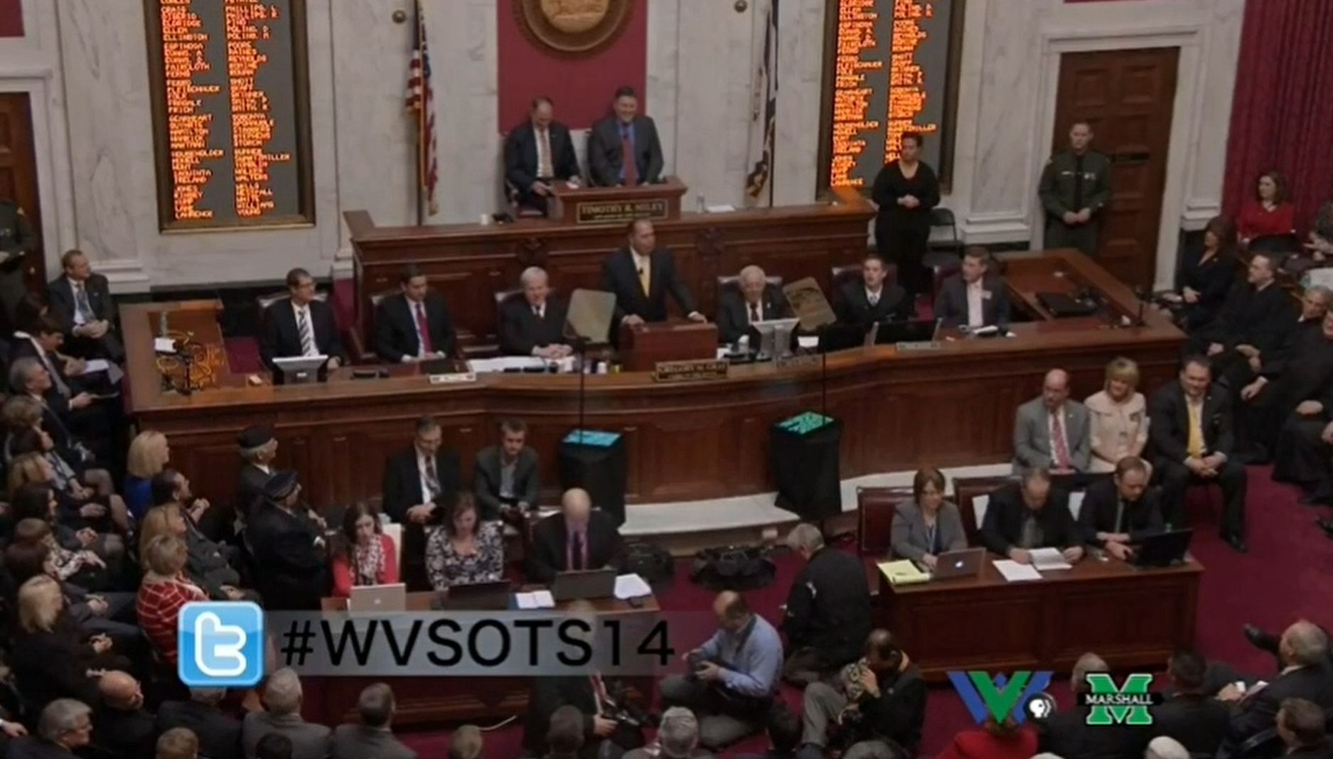 2014 WV 주지사 발표